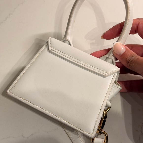 Jacquemus White Le Chiquito Mini Top-Handle Bag - Picture 10 of 14